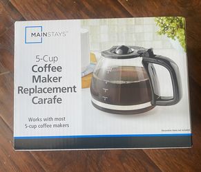 Mainstays Coffee Maker Replacement Carafe 5 Cup