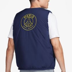 Nike Club Paris Saint-Germain Winterized Reversible Full-Zip Vest 
