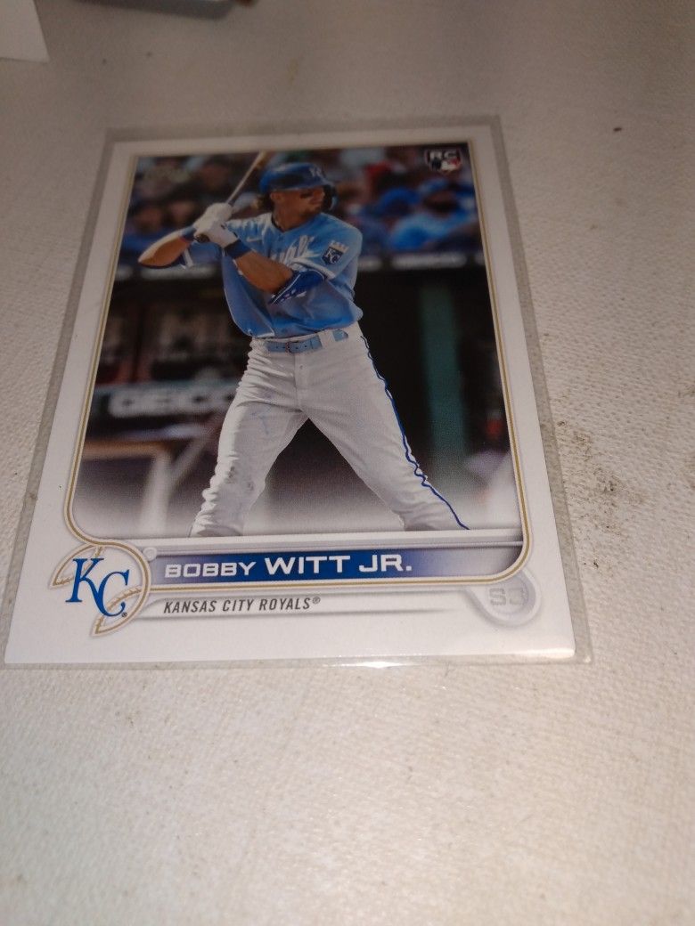 2022 Topps Rookie Bobby Witt Jr