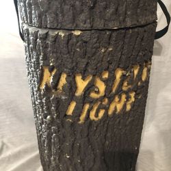 Vintage Keystone Light Tree Log Cooler 
