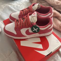 Pink Nike Dunks
