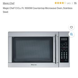 Magic Chef SS  1.3 Cu Ft Microwave