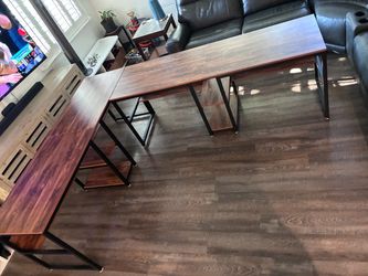 2 Large Computer Desks