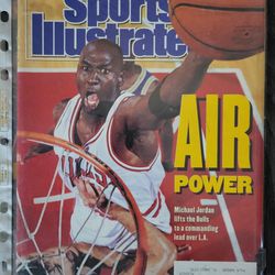 1991 Michael Jordan Sports Illustrated Magazine Chicago Bulls 
