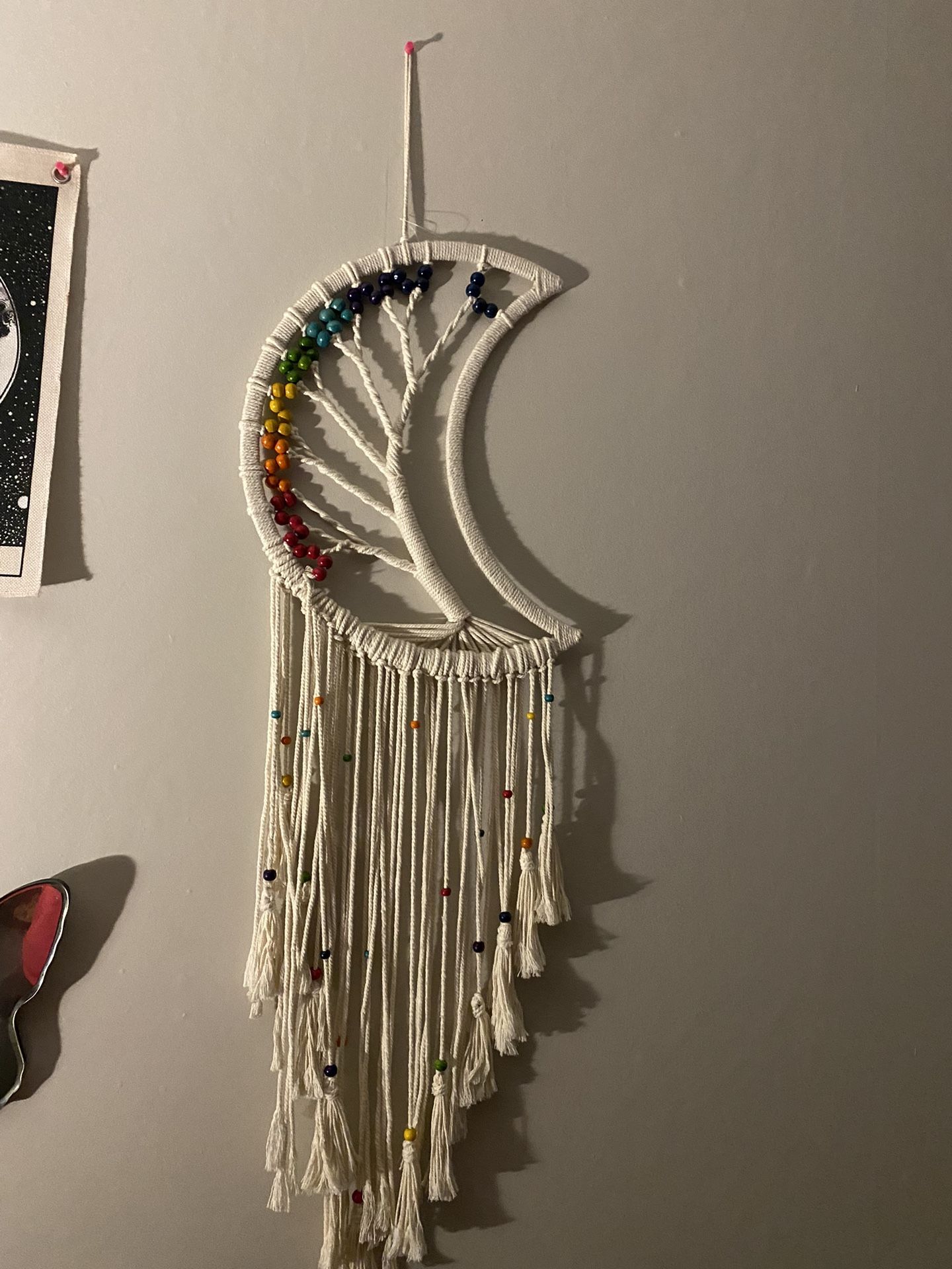 Moon Homemade Dream Catcher