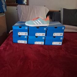 Adidas Gazelle MLS "Inter Miami" Sizes 4, 4.5, 5, 6, 6.5 & 7 Brand New 