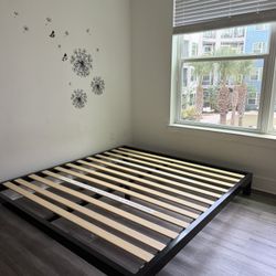Zinus King Size Platform Bed Frame With Wood Slat Support