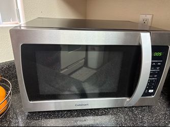 Cuisinart 1.3 cu ft Microwave Oven: Countertop, 1000W, 11 Power Levels, Child Lock, Digital Display, Black