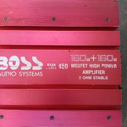 BOSS AMPLIFIER  160 + 160 AVA 450 IN 