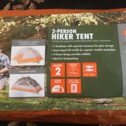 Ozark Trail 2-Person Hiker Tent Brand New Never Open Never Use Sealed 