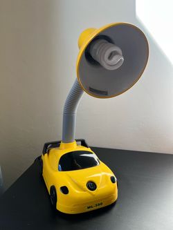 ML-350 Yellow Race Car Desk Lamp
