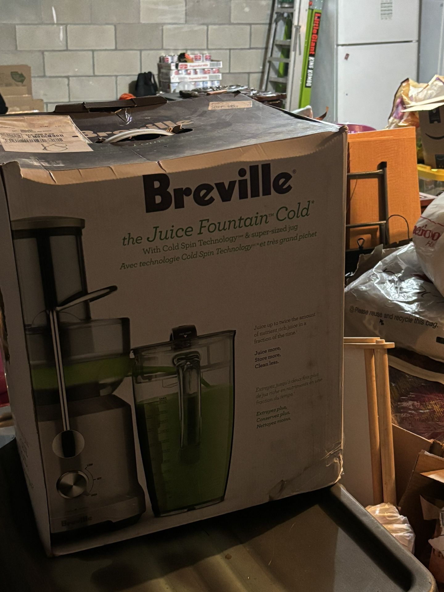 Breville  Cold Juicer Juice Fountain 