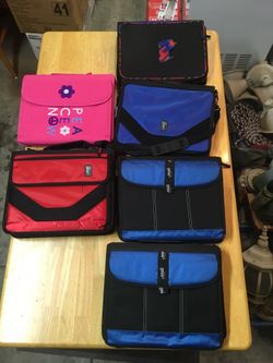 Tech Gear Zipper Binder Organizers – New & Like New – $15 Each or All 6 for $60