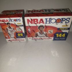 NBA HOOPS 1 MEGA BOX & 1 BLASTER NBA HOOPS NOX