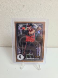 Colson Montgomery /50 Topps Chrome rookie card (not $1)