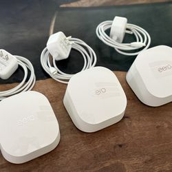 eero 6 Dual-Band Mesh Wi-Fi 6 System (3-pack)