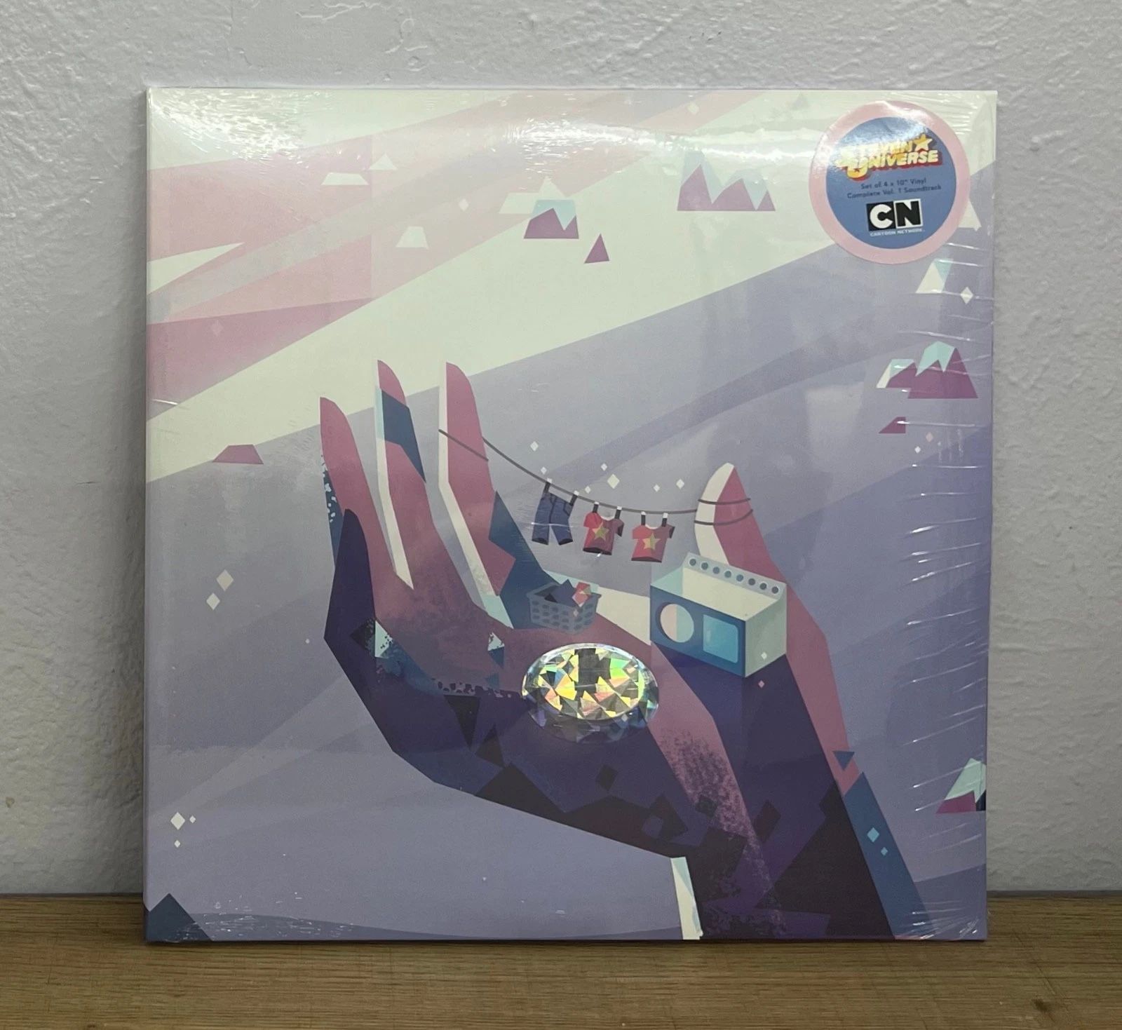 iam8bit STEVEN UNIVERSE 4 X 10” VINYL SET Complete Vol. 1 Soundtrack Sealed