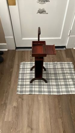Antique Mid-Century Telephone Table