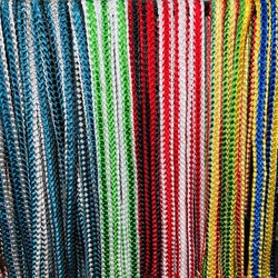 Long Braided Ribbon Leis