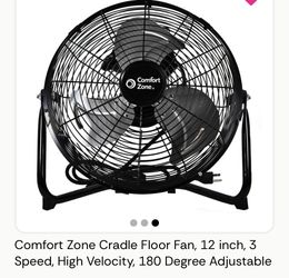 New High velocity 3 speed fan