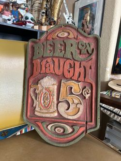 Epic 70s Beer Sign