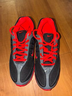 Nike LunarGlide 3 Womens Size 6 Black Solar Red 429436-060