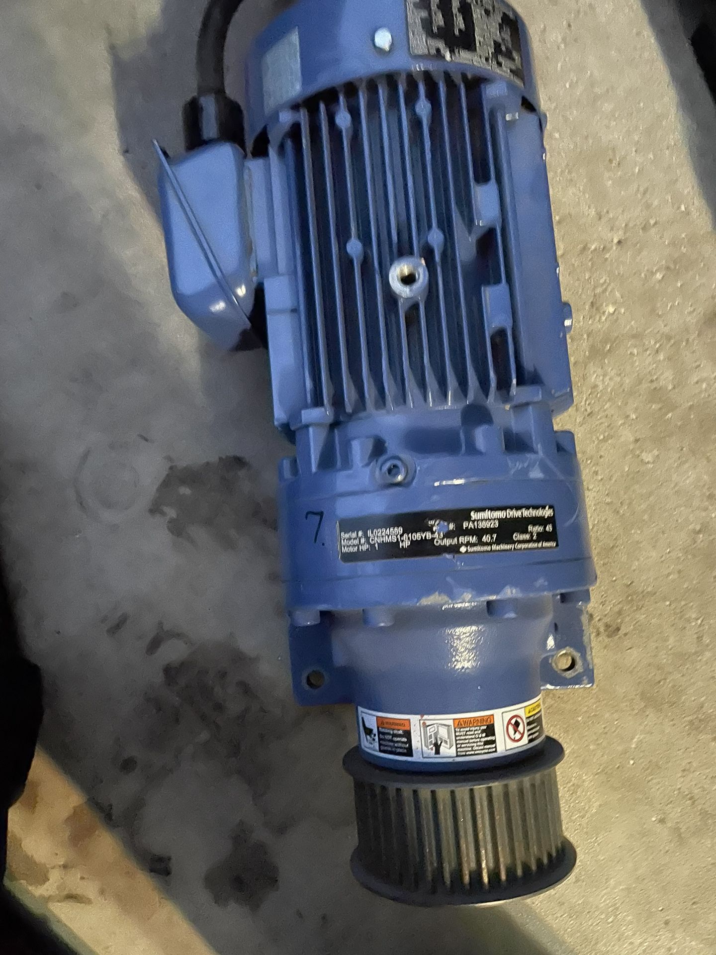 Sumitomo drive Motor