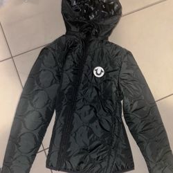 true religion puffer jacket sz small