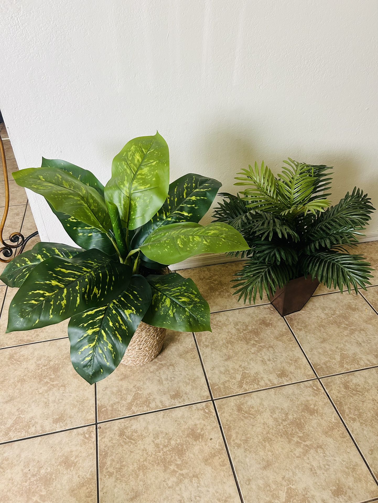 Fake Plants  2 For 50