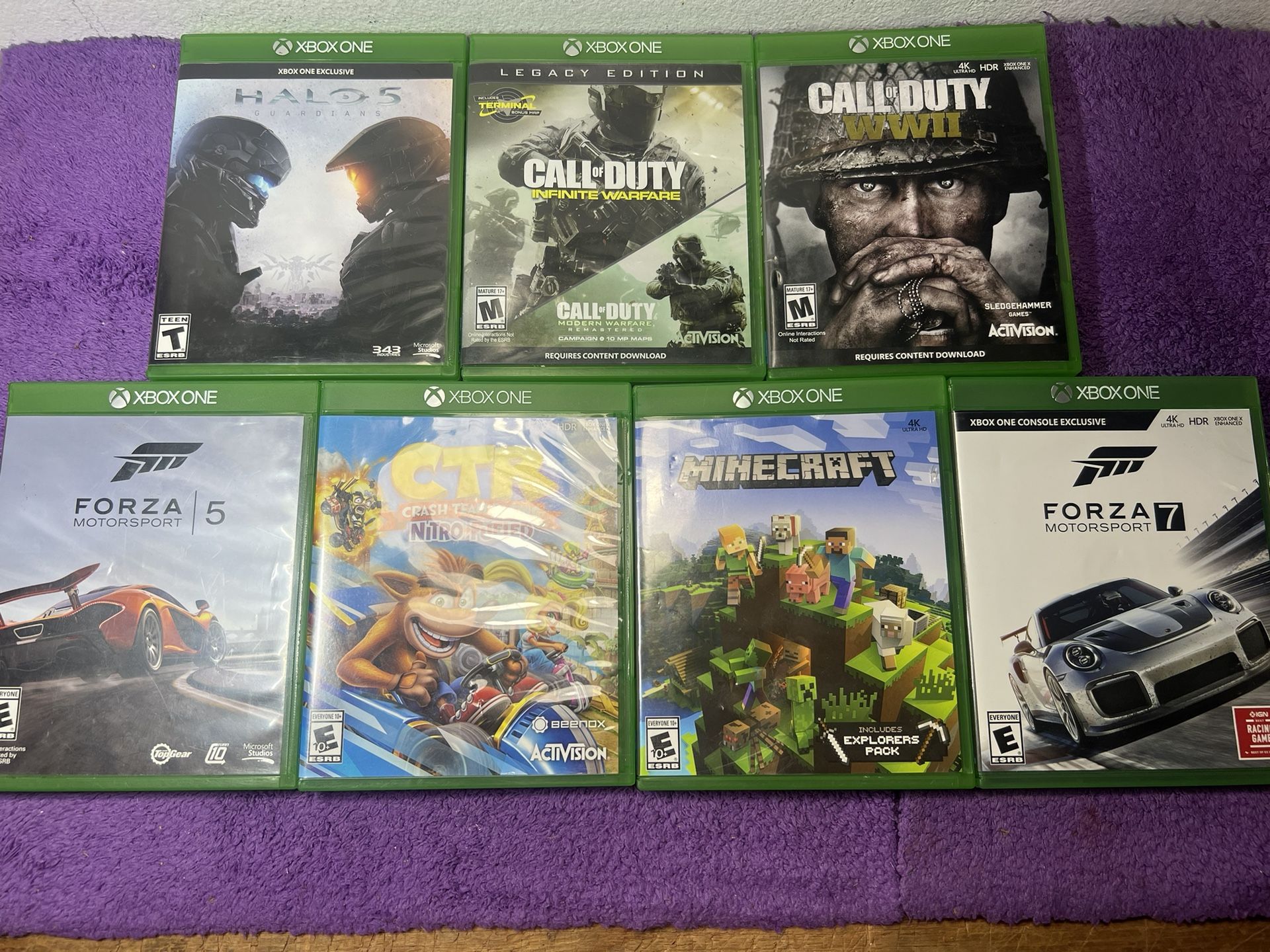 Xbox One Game Lot