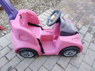 Pink Push Buggy