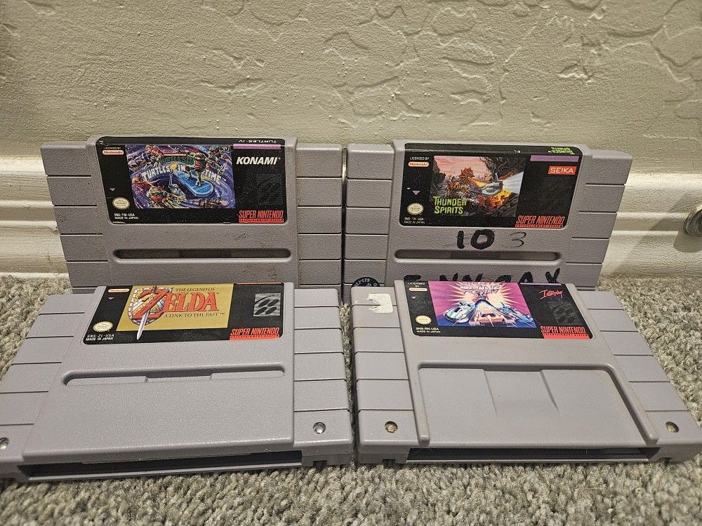 Super Nintendo Games