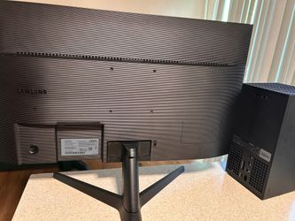 Xbox series x and Samsung monitor