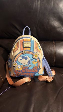 Loungefly Groovy Snoopy Mini Backpack