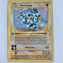 Machamp - 8/102 (Base Set Shadowless)