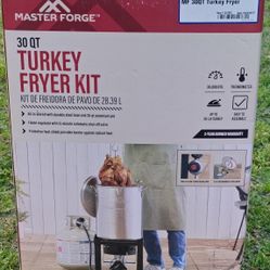 Master Forge 30QT Turkey Fryer Kit...$40..Firm On Price.. Brand New...