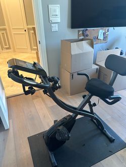 Stationary exercise bike