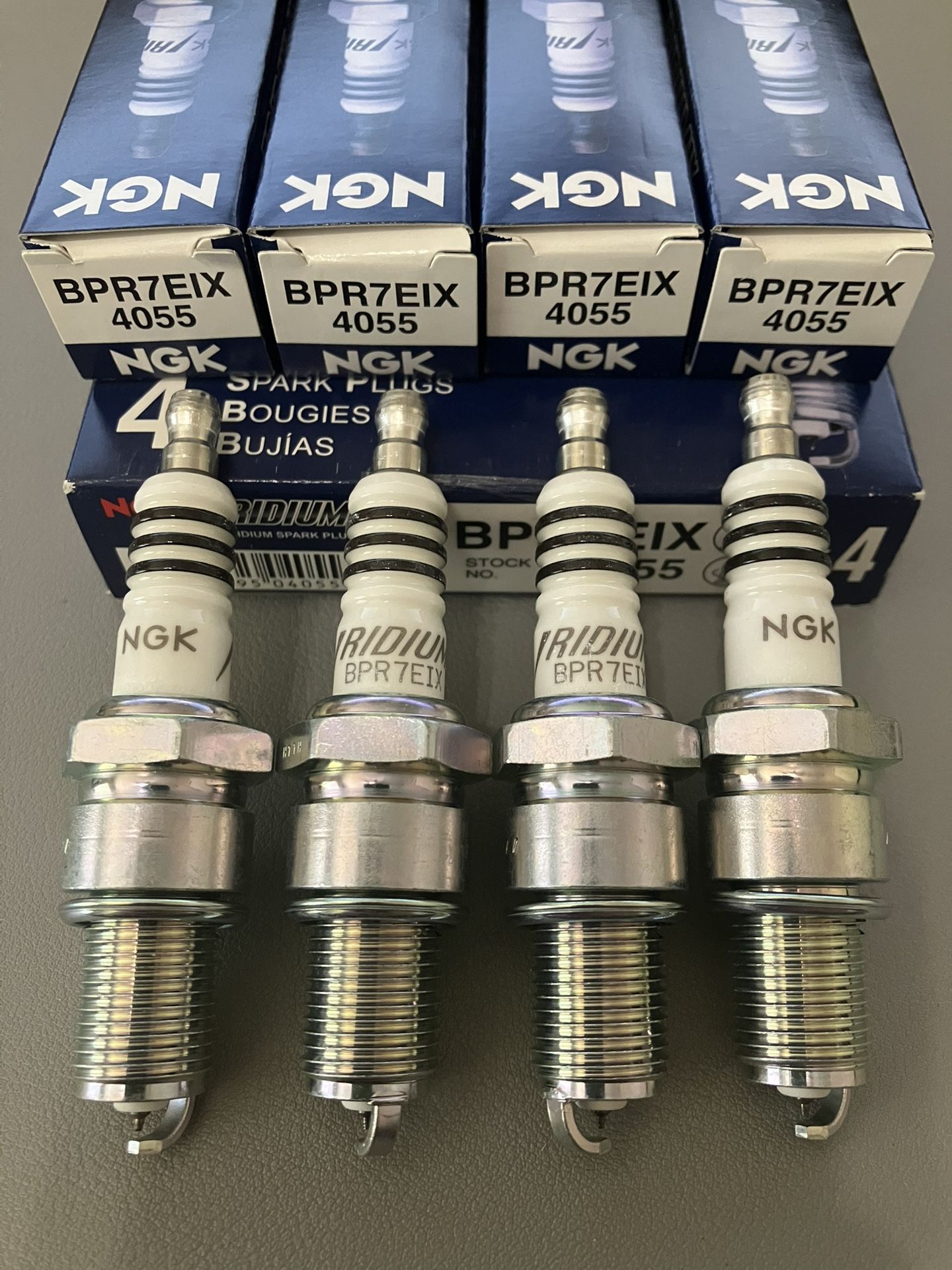 4055 BPR7EIX NGK | Iridium IX Spark Plugs 4pk