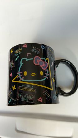 Hello Kitty Black Ceramic Coffee Mug