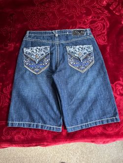 Insane Y2K DELT jorts