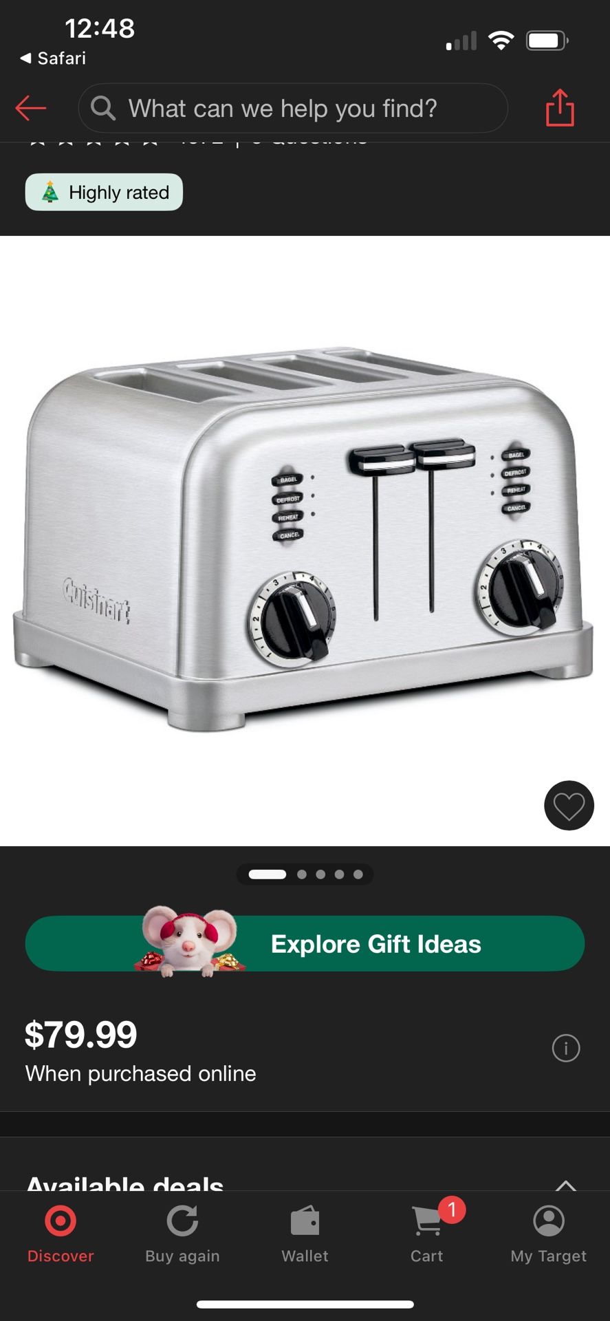 Toaster Cuisinart