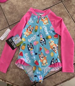 Bluey bathing suit