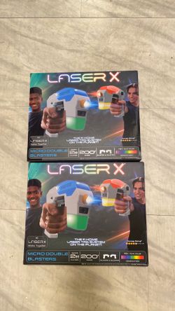 2 LaserX micro double blasters