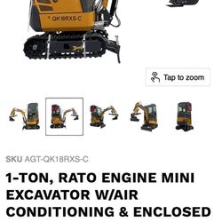Mini Excavator With Ac