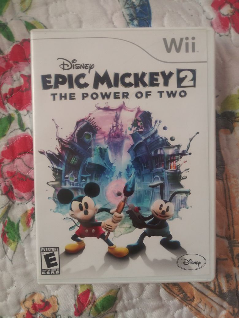 Wii epic mickey 2