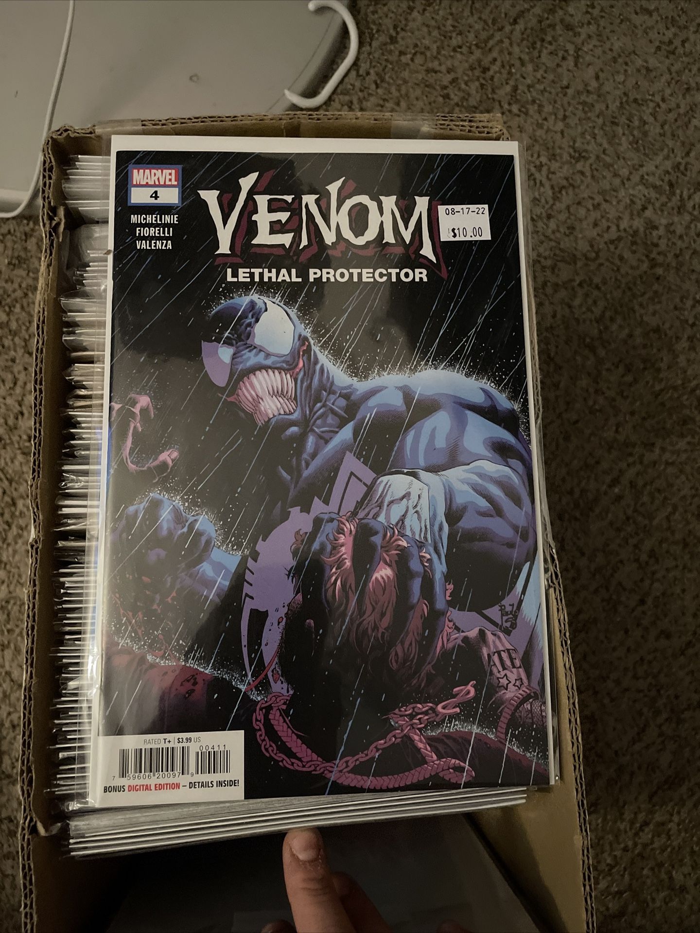 Venom & Carnage Comic Lot NM Marvel 2022 Lethal Protector + Carnage #1 Var