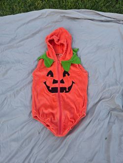 Baby Pumpkin Halloween Costume