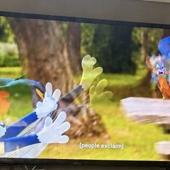 LG 70” TV with Remote & Box – Works, Corner Screen Damage