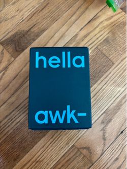 “Hella Awkward” Card Game