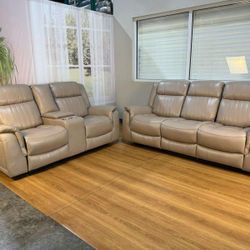 Brand New Reclining Sofa And Loveseat / Sofa y Loveseat Reclinables Nuevos A Estrenar....fast Delivery 🚚 